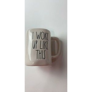 Rae Dunn Mug I Woke Up Like This NEW